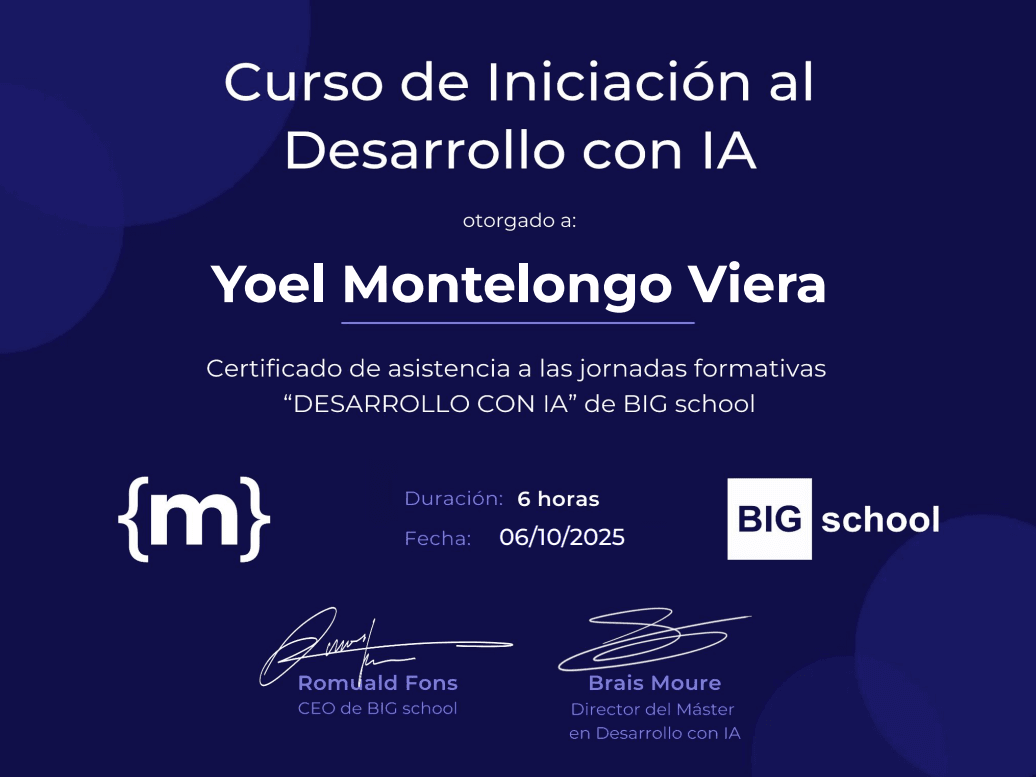 Certificación IA